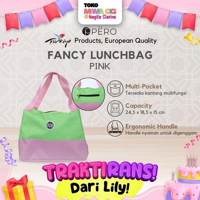 Sale [Toko Mama Gigi] Pero Fancy Lunch Bag / Tas Makan Kotak Bekal