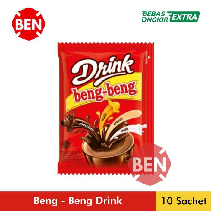 "New" Beng-Beng Drink 1 Renceng 10 Sachet Pcs Beng Beng Bengbeng Dus Grosir
