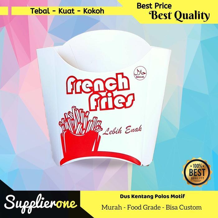 Box Dus Kentang Goreng 50 pcs / kantonKentang Goreng / Kemasan Kentang Goreng