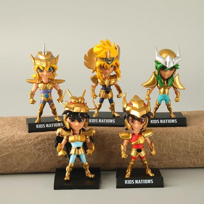 HOT SALE ACTION FIGURE SAINT SAIYA PHOENIX IKKI SHIRYU SET 5 PCS BEN TERMURAH