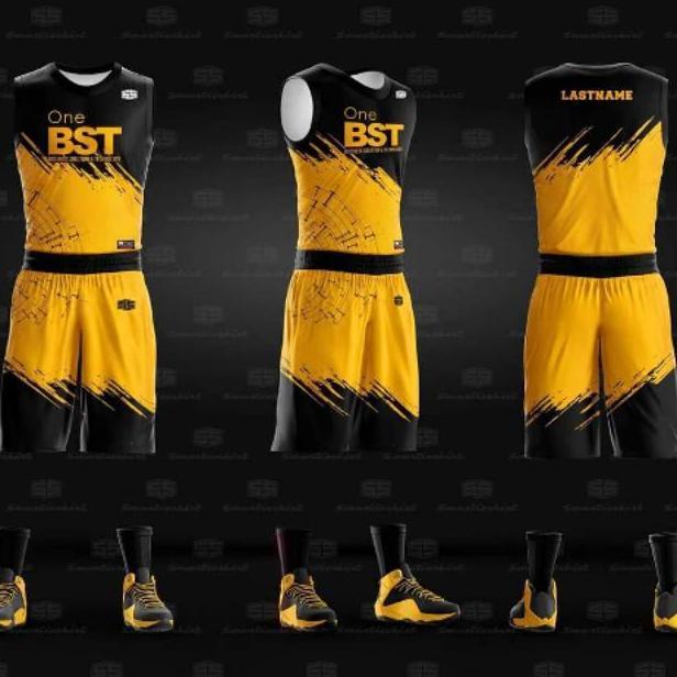 Setelan Jersey Basket Custom Full printing ( bisa desain sendiri )