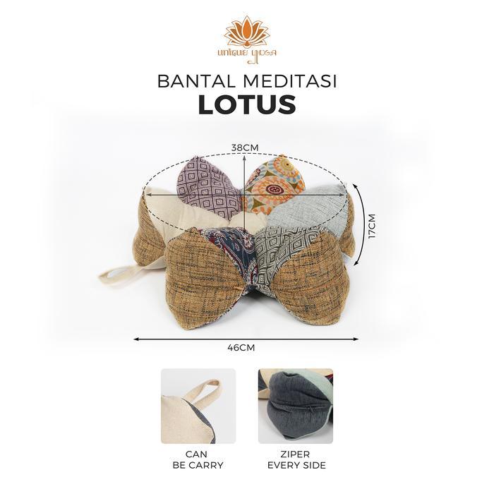 Meditation Pillow / Yoga Meditation / Bantal Yoga Meditasi Lotus #Gratisongkir
