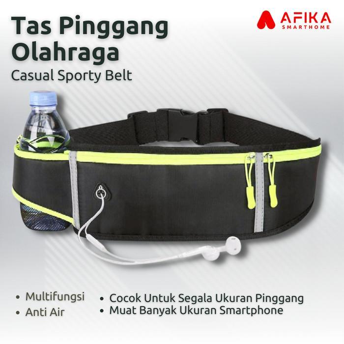 Eiger - Tas Pinggang Olahraga Sport Lari Jogging Running Belt Pria Cowok Cewek Bag