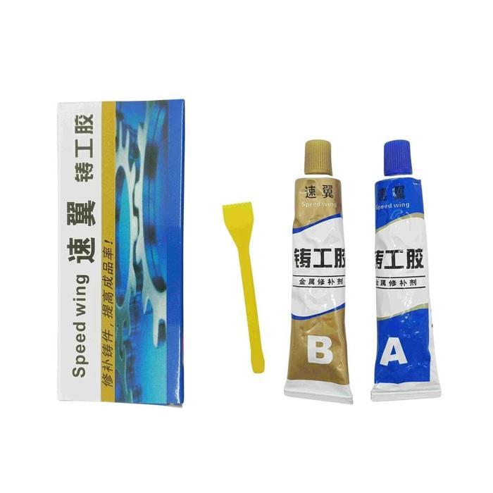 Grosir!! Lem Ab Epoxy Lem Kuat Penambal Besi Seng Metal Keramik Tembaga Baja - #Gratisongkir