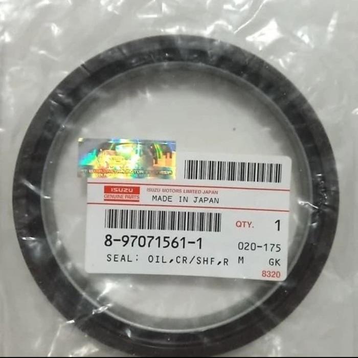SEAL CRANKSHAFT KER KRUK AS BELAKANG ISUZU PANTHER ELF NHR NKR 55 ORI