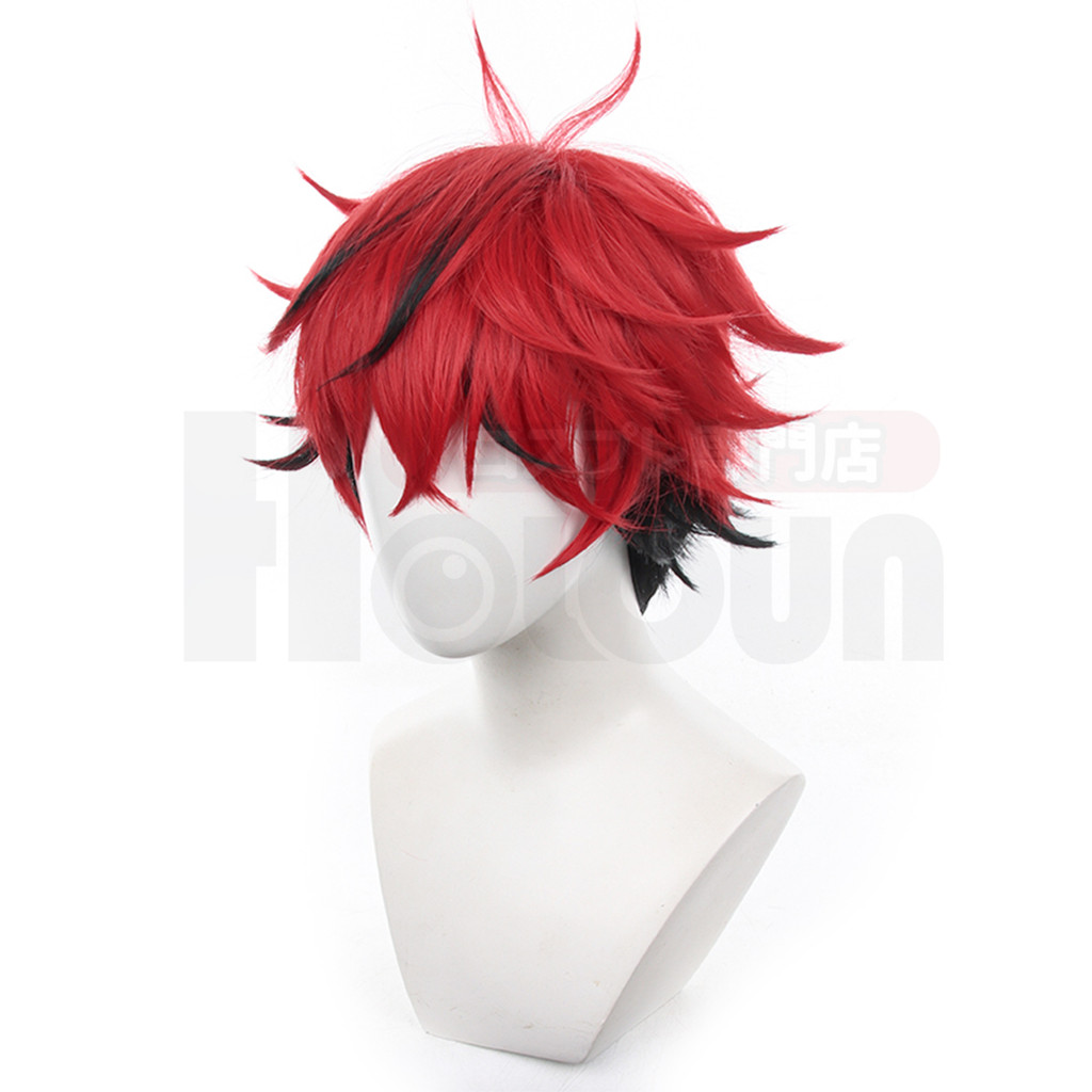 Holoun Gokurakugai Anime Alma Yoru Yomi Cosplay Wig Rose Net Synthetic Fiber Adjustable Size Heat