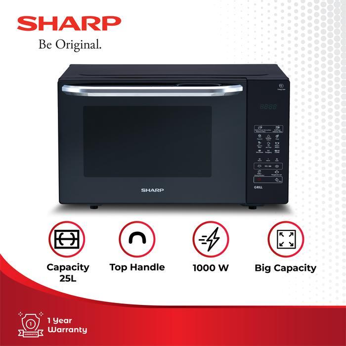Sharp Microwave Oven R-735MT-K - SILVER