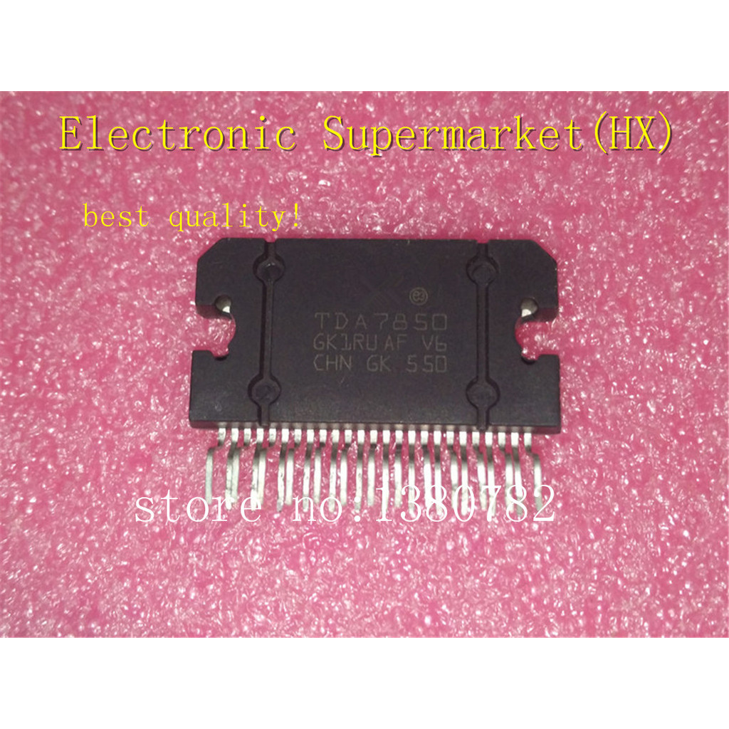 Free Shipping 10pcs/lots TDA7850 TDA7850A ZIP-25 IC In stock