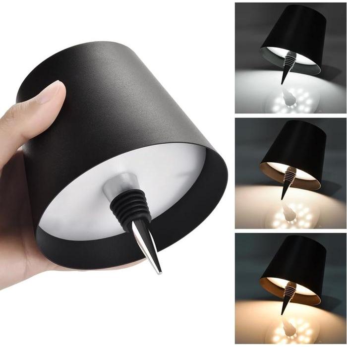 Lampu Meja Botol/ Lampu Hias Meja Lampu Touch Control / Lampu Meja Bentuk Botol Rgb / Lampu Hias