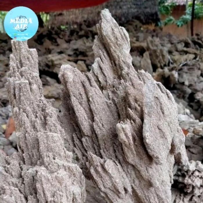 batu pasir aquascape batu tebing aquascape aquarium 10kg