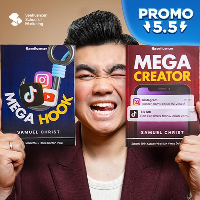 [FYP Starter Pack] Mega Creator + Mega Hook Bikin Konten Yang Selalu FYP 1M+ Views