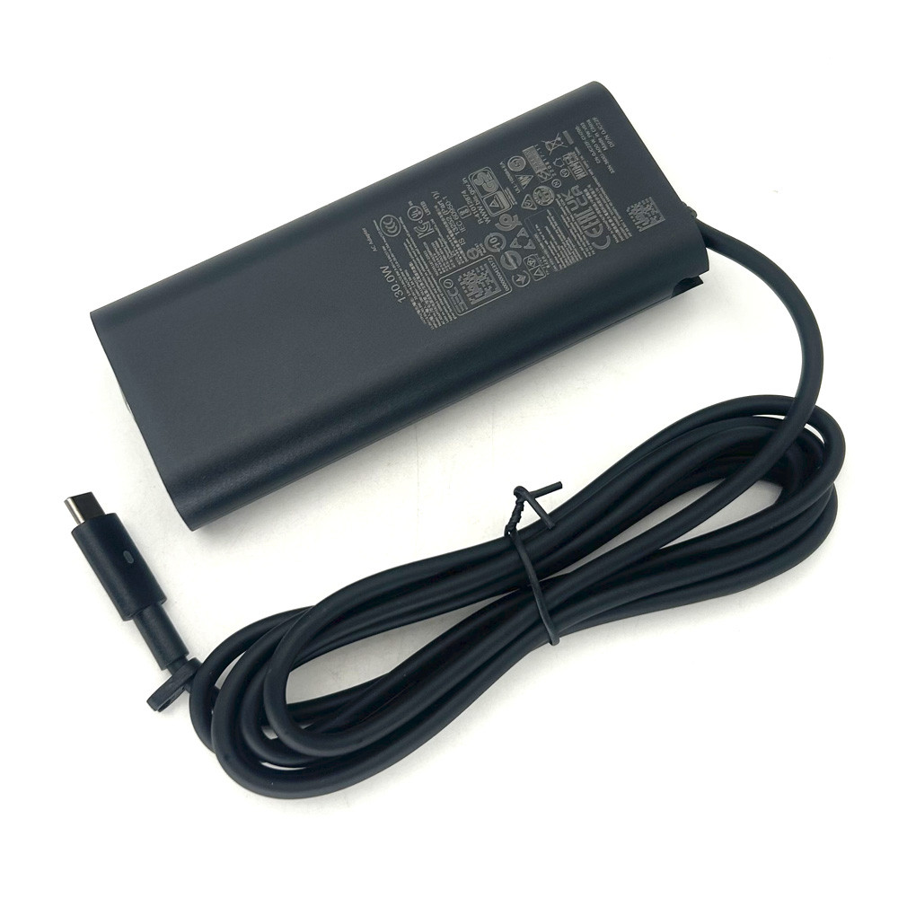 Genuine Laptop Charger 130W USB C Type C AC Adapter For Dell XPS 15 9500 9510 9520 XPS 17 9700 9710
