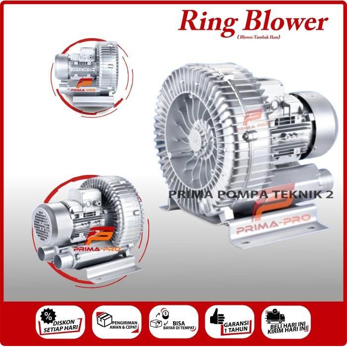 RING BLOWER 3 HP ROTOR2,2KW CENTRIFUGAL BLOWER VORTEX TAMBAK KOLAM