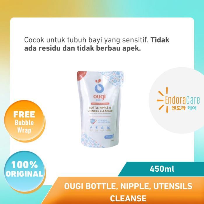 Ougi Bottle, Nipple, Utensils Cleanser - 450ML