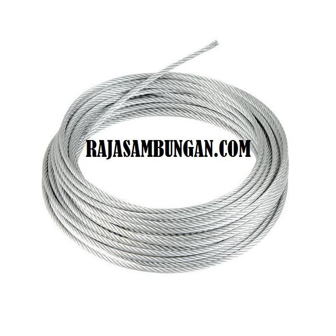 Terlaris - Kawat Seling 1 mm Tali Besi Sling Wire Rope 1 mm Kawat Jemuran