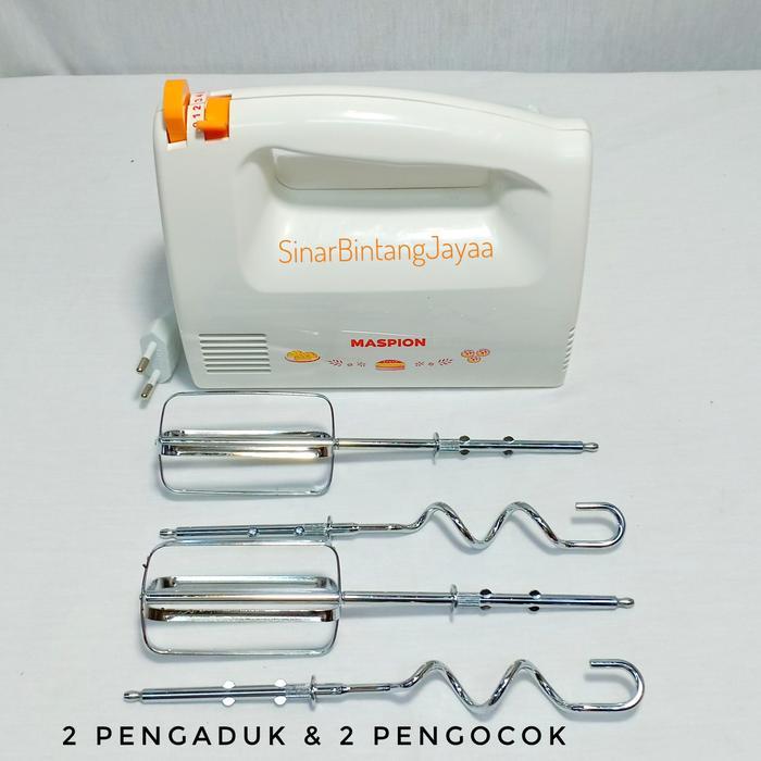 Maspion Hand Mixer Mt1150 Mixer Tangan /Hand Mixer Tangan Maspion 1150