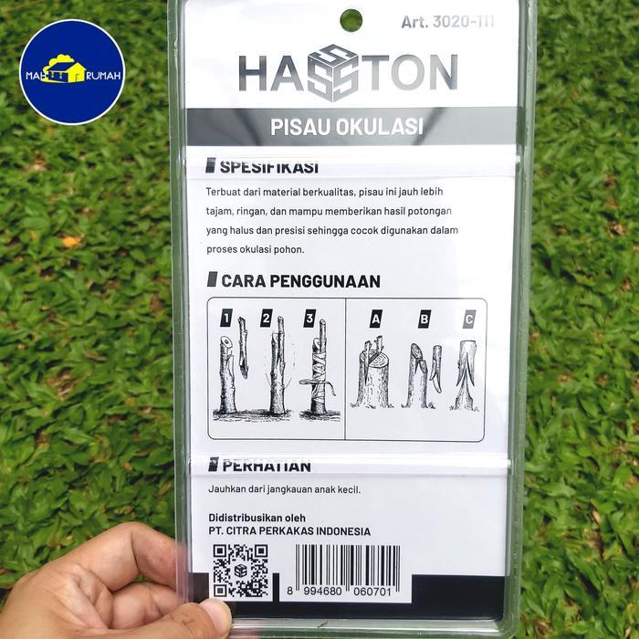 "New" PISAU OKULASI Stek Grafting Knife Lipat Saku - HASSTON PROHEX