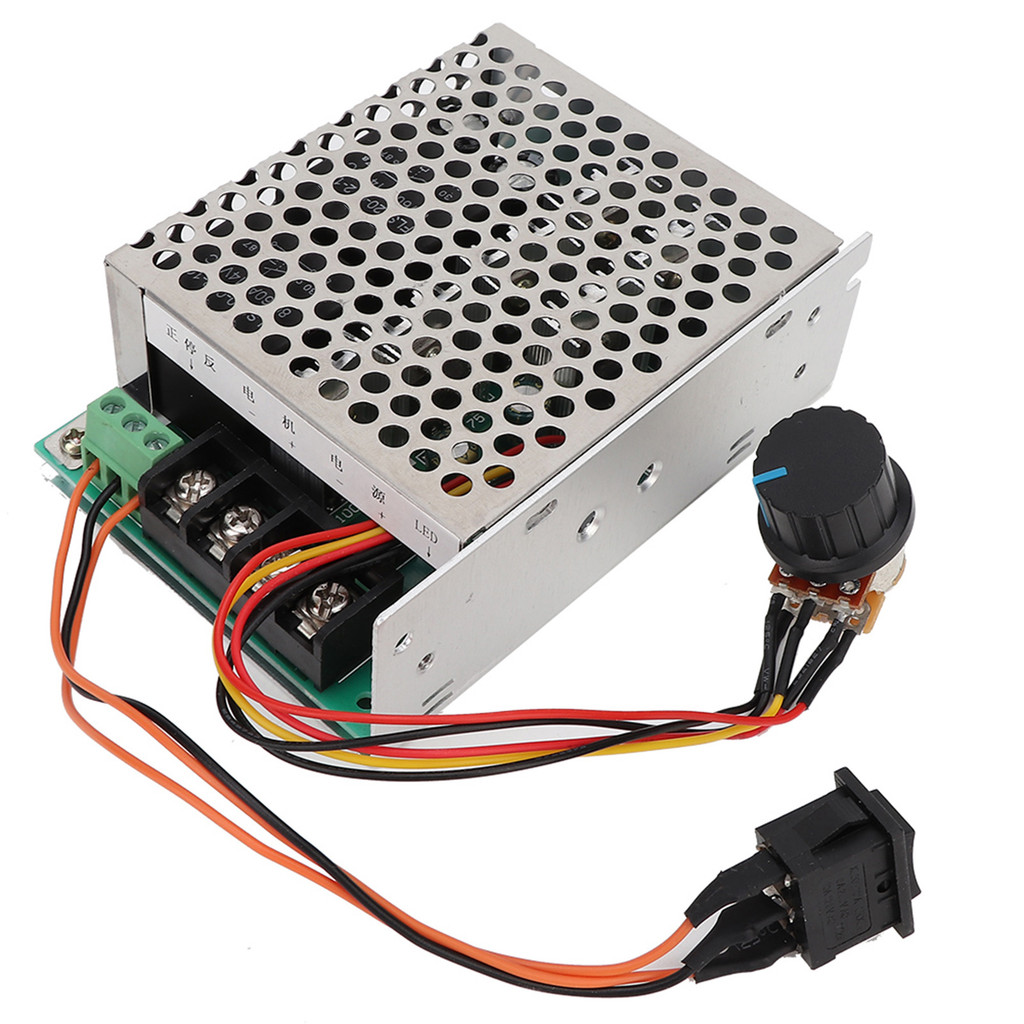 Brush Motor Brush Motor Speed Controller CW/CCW Adjustable High Power 40A DC12V24V36V Motor Controll
