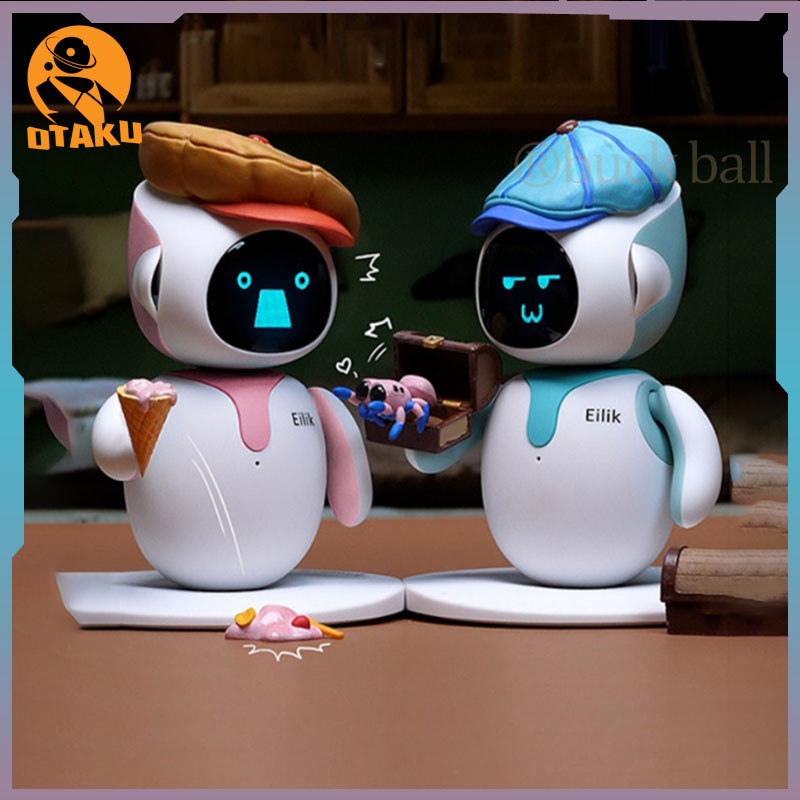 Emo Robot Pet Eilik Intelligent Emotional Robot Emo Robot Go Home Ai Interaction Electronic Toy Pet 