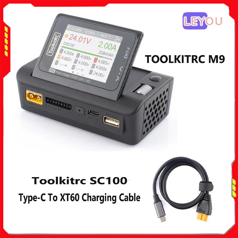Rc Plane Toolkitrc M9 600w Aircraft Model Balanced Lithium Battery