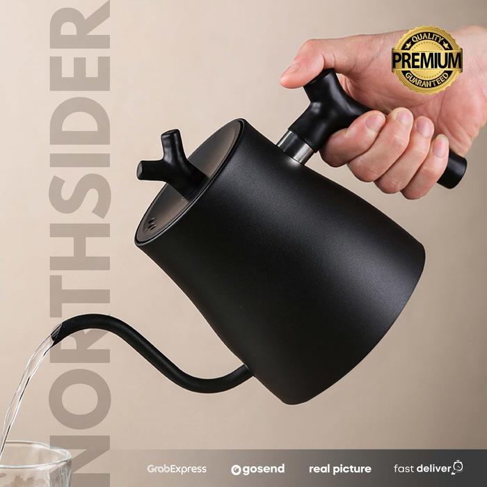 Teko Kopi Leher Angsa Elektrik Gooseneck Kettle 1000Ml Atur Suhu Hr462