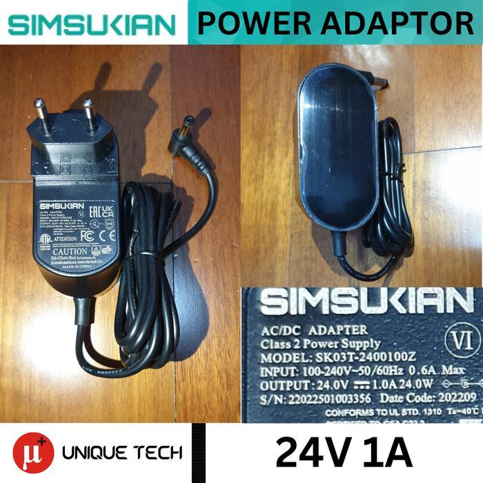 Power Adaptor Mikrotik 24V 0.38A 0.8A 1A 1.2A 2.5A Original Dc 5.5Mm 24 V