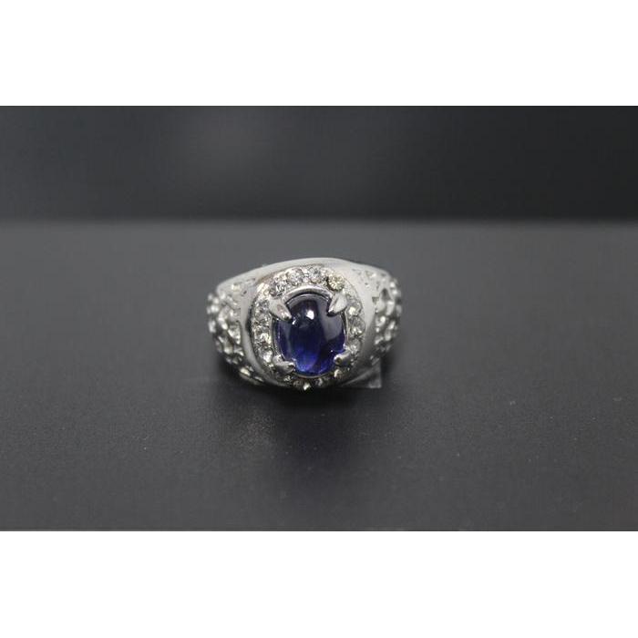 Natular Blue Sapphire Corundum Cabochon 887 - Gt