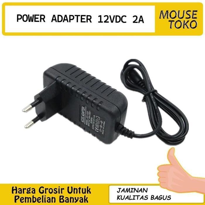 Adaptor 12V 2A / Adaptor 12 Volt 2 Ampere / Adaptor Set Top Box / Adaptor TV BOX / Adaptor Modem /