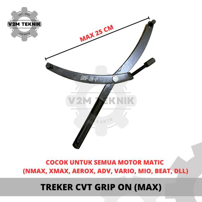Treker Cvt Grip On Max / Kunci Treker Kopling Matic Cvt Universal Nmax Xmax Aerox Lexi Adv Vario Mio