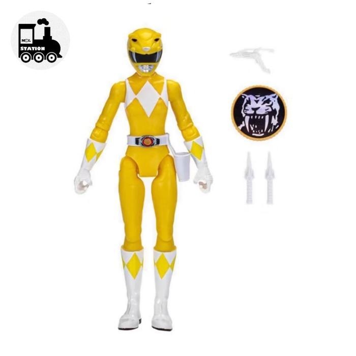 HOT SALE HASBRO MIGHTY MORPHIN POWER RANGER - YELLOW RANGER FIGURE TERMURAH