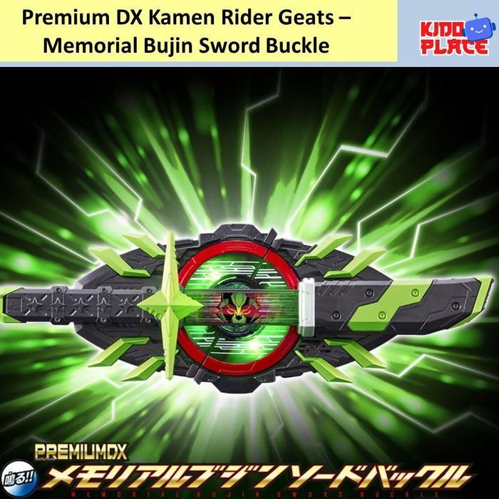 HOT SALE PREMIUM DX KAMEN RIDER GEATS MEMORIAL BUJIN SWORD BUCKLE TERMURAH