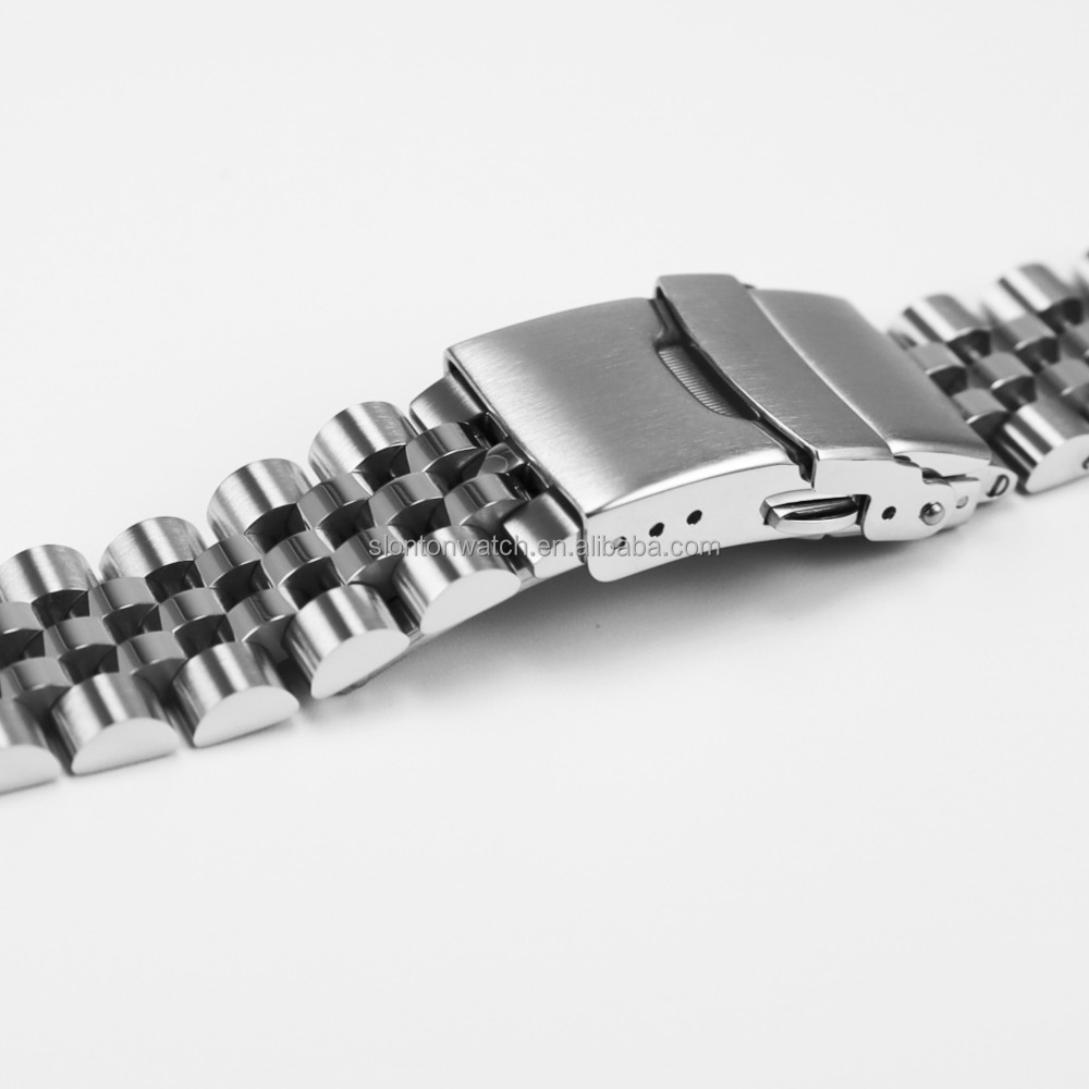 Custom High Quality Stainless Steel 316L Jubilee Bracelet 20mm 22mm
