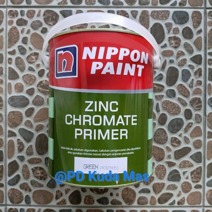 Cat Zinchromate / Cat Dasar / Meni Besi NIPPON PAINT 5 kg