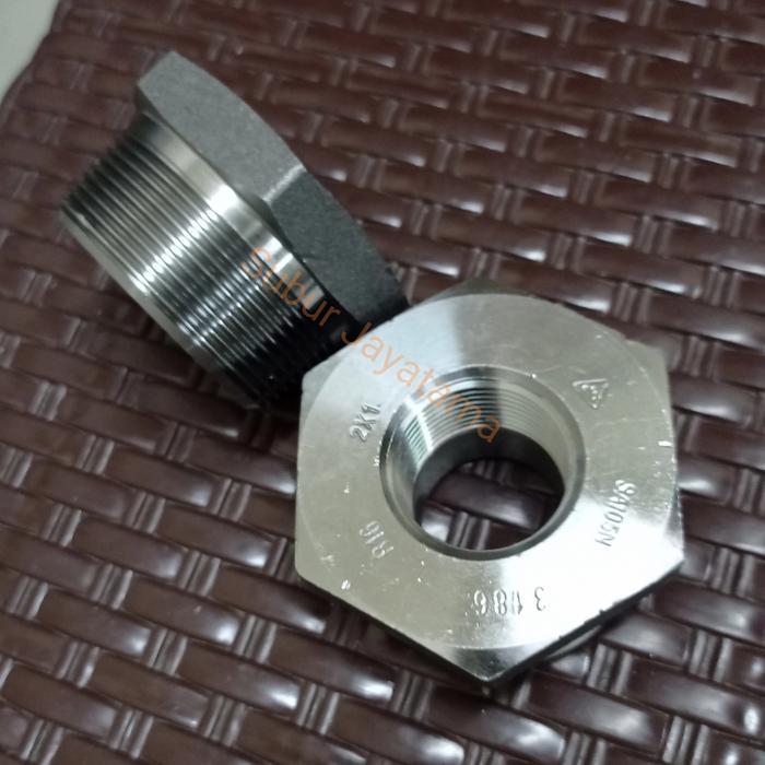 Vring / Bushing / Vlok Ring Besi A105 3000 Psi Npt 2 X 1 " Inchi Murah