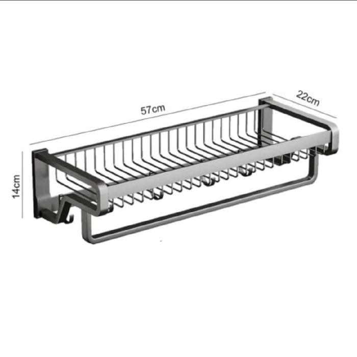 Rak Sabun Kamar Mandi / Rak Sabun Kamar Mandi Anti Karat Stainless