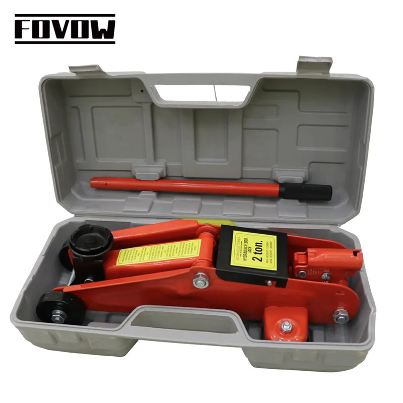 TERBARU 2T Professional Trolley Car hydraulic Jack Automotive Vehicle Hydraulic Floor Jack