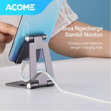 ACOME AH01 PHONE HOLDER STAND DEKSTOP TATAKAN HP MEJA IPHONE ANDROID