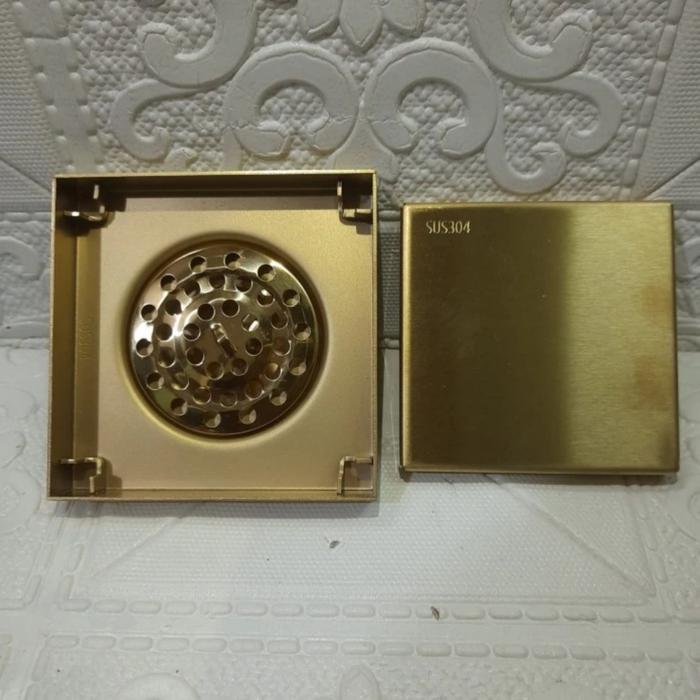 Smart flor drain Gold saringan kamar mandi