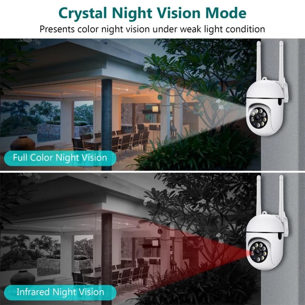 YCC365 Plus Wifi Camera Outdoor AI Human Detect Wireless Surveillance Camera Security Protection