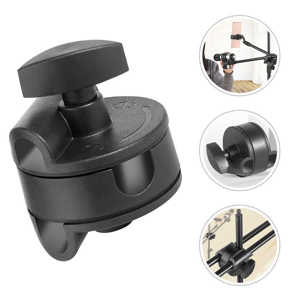 Mic Stand Adapter Heavy-Duty Microphone Arm Extension Adapter Convenient Secure Fixation Compatible