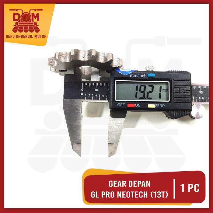 Gear Depan Gl Pro Neotech 13T (Kiyoko) - Gigi Tarik Ger Gir Roda Depan Front Sprocket Drive Motor