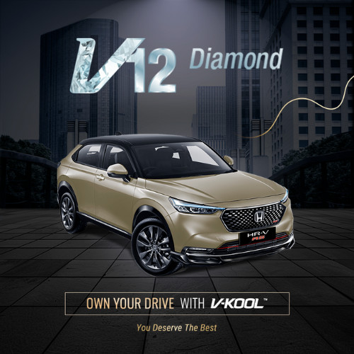 Kaca Film V-KOOL Ultimate Solitaire HONDA HRV 2022 Sunroof VIP