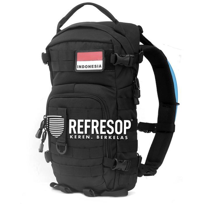 Refresop Original Px210 Tas Ransel Sepeda Army Tactical - Hitam