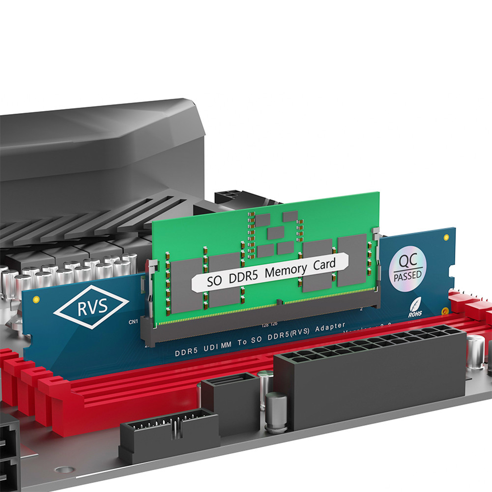 Laptop SO DDR5 RAM To Desktop DDR5 U-DIMM Adapter DDR5 SO-DIMM Gaming Laptop RAM Memory Module DDR5