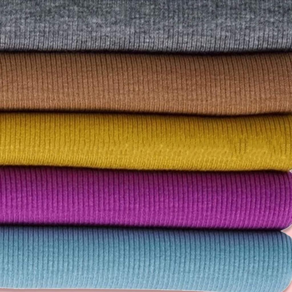 Kain Kaos Rib Knit Cotton Cvc (Rib Bur 2x2)