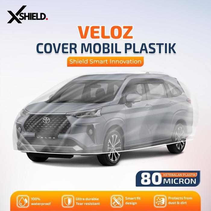 Sarung Mobil Plastik Avanza Veloz Body Cover Mobil TransparanPe8