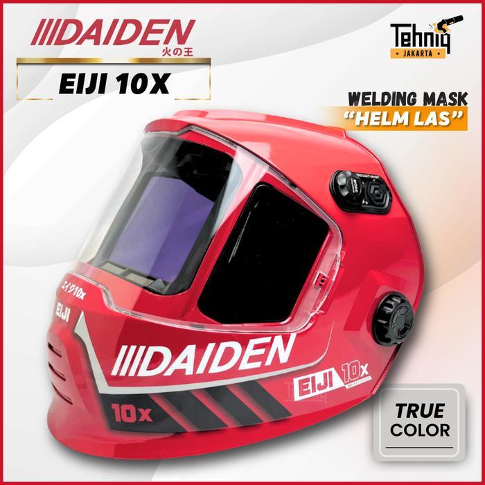 Daiden Eiji 10X Kedok Las Otomatic / Helm Las / Topeng Las Otomatis Eiji 10X Daiden