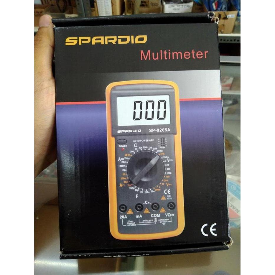 Readyyy Multimeter Spardio Sp-9205A Digital