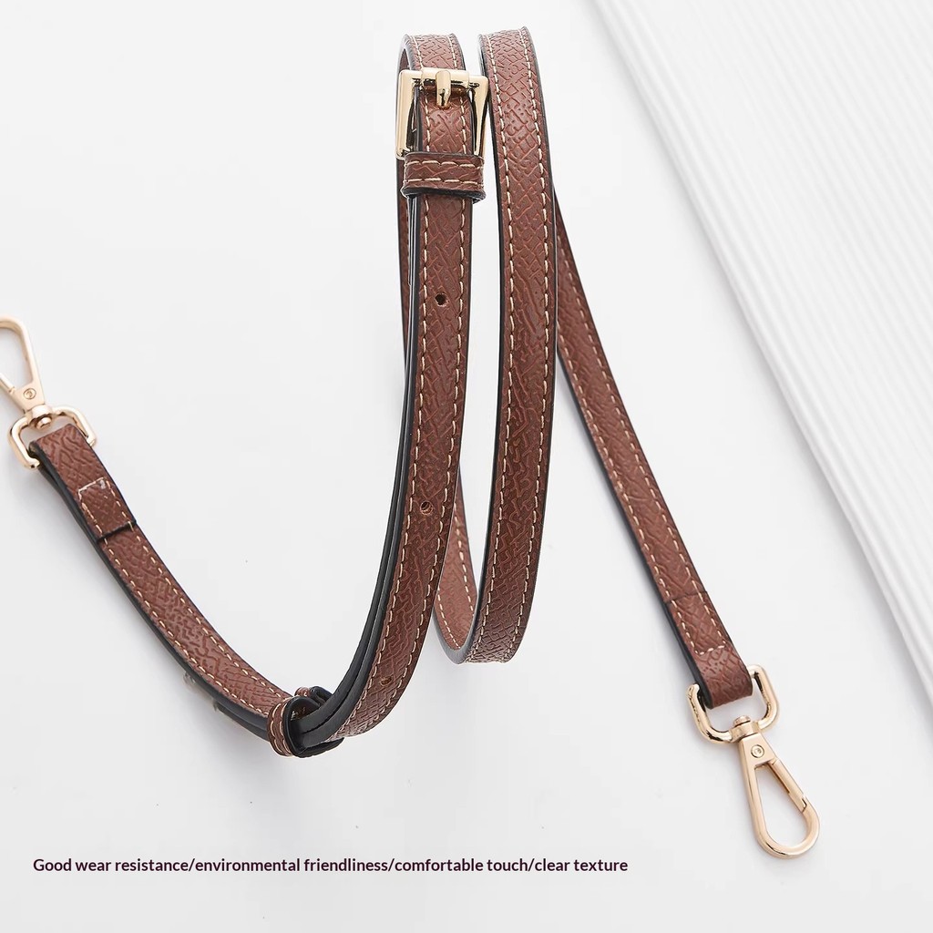 Mini Bags Leather Shoulder Strap Kit Fit for Longchamp Mini Pouch Adjustable Crossbody Small Bag