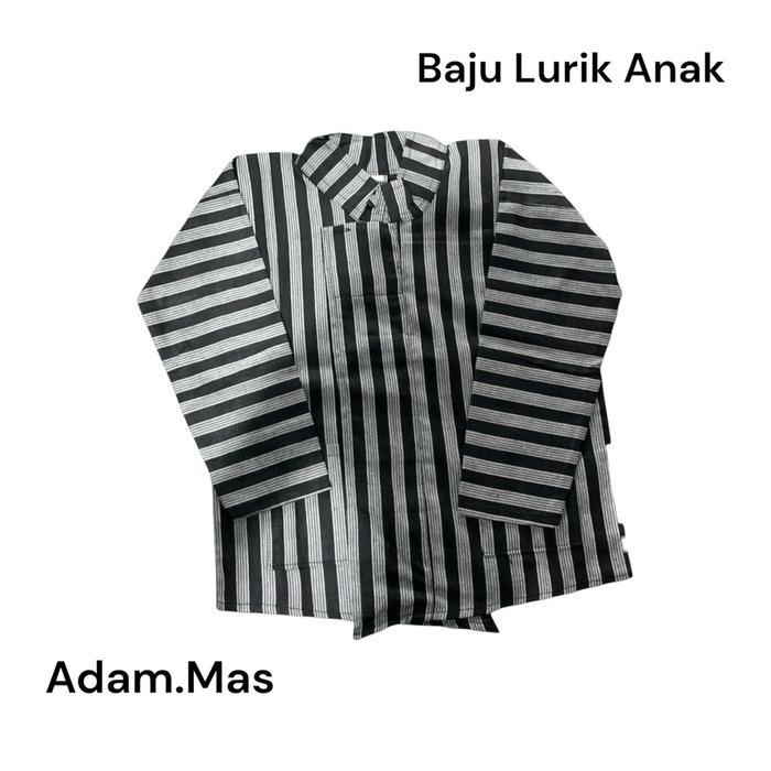 ORIGINAL Baju ajawa anak laki laki Baju surjan lurik anak jogja solo READY STOCK